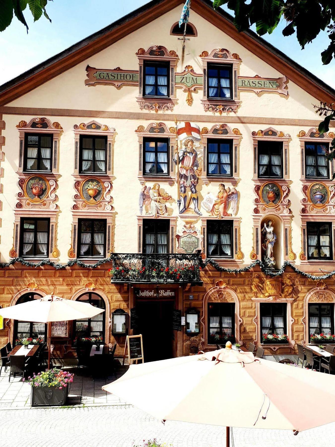 Gasthof Zum Rassen Garmisch-Partenkirchen Buitenkant foto